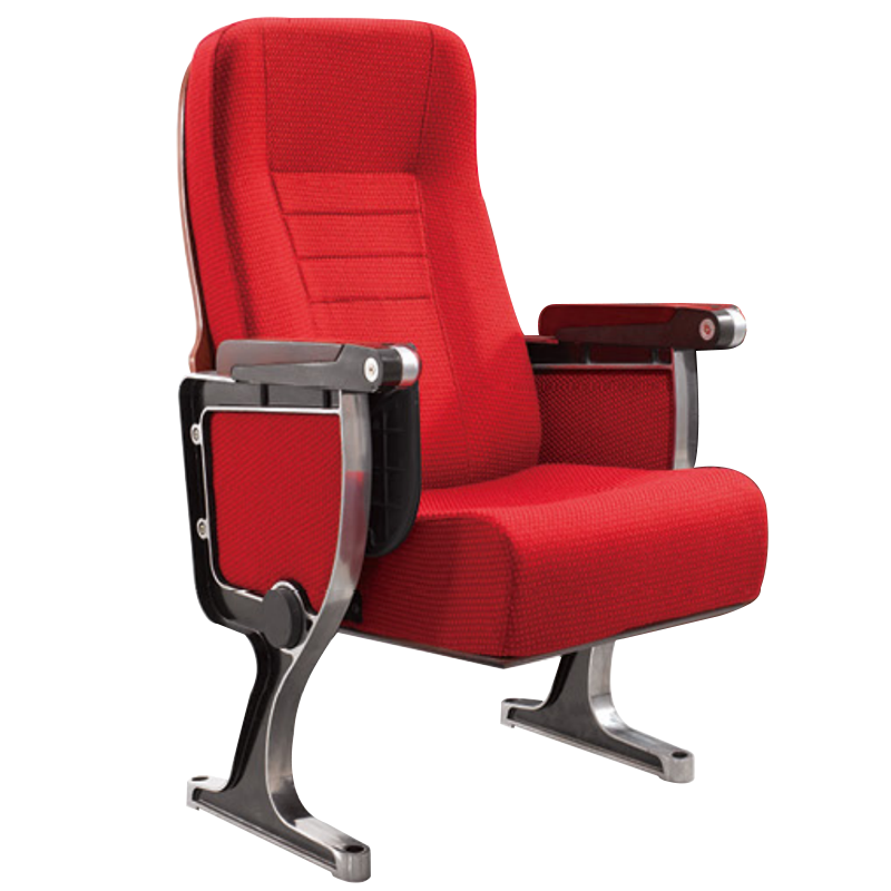豪利鑫威礼堂软椅排椅带前置写字板会议椅办公椅[工厂现做 7天内发货]