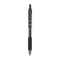 齐心 K37 巨黑按动中性笔 子弹头 0.5mm 12支/盒 黑