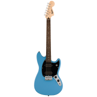 FENDER芬达吉他音速sonic MUSTANG双双枫木指板初学入门电吉他 加州蓝