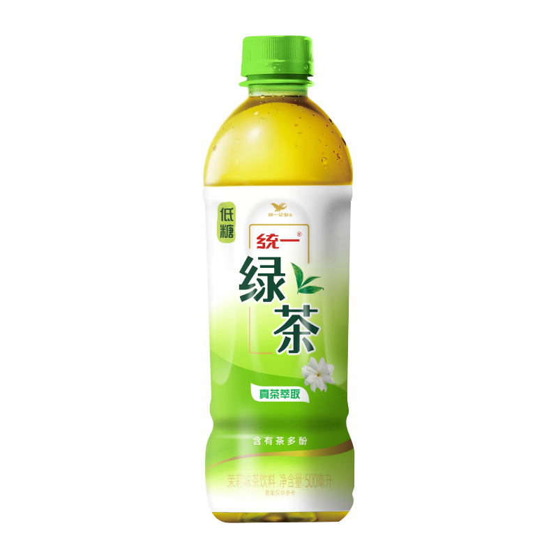 统一 绿茶 500ml*15瓶 整箱装 新旧包装交替发货