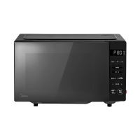 美的(Midea)微波炉家用多功能平板加热20L大平板均匀加热微波杀菌均匀加热智能菜单快速解冻易清洁内胆PM20B1