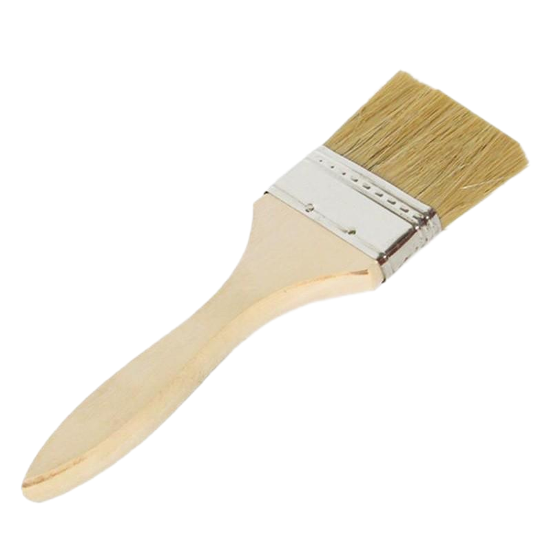 工霸 加厚款白毛油漆刷 扁油刷清洁刷 4寸 100mm 2把/件 1件(2件起订)
