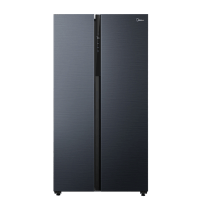 美的(Midea)BCD-601WKPZM(E) 601升双开门智能杀菌 一级能效 [19分钟急速净味] 对开门家用冰箱