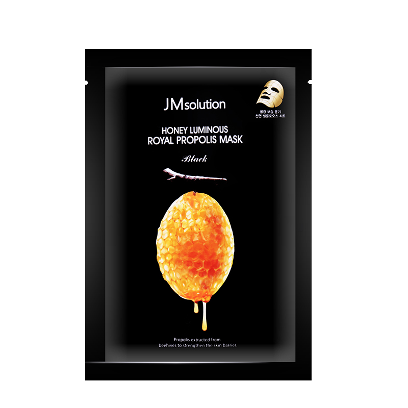JMsolution肌司研莹润蜂胶面膜30ml*10片(JM水光蜂蜜面膜 补水保湿 韩国进口)