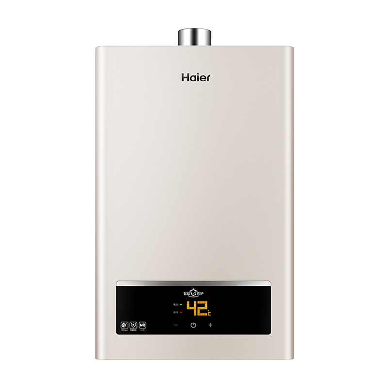 海尔(Haier)13升燃气热水器天然气 水气双调 变频恒温 ECO节能 全时段安防 JSQ25-13UTS(12T)