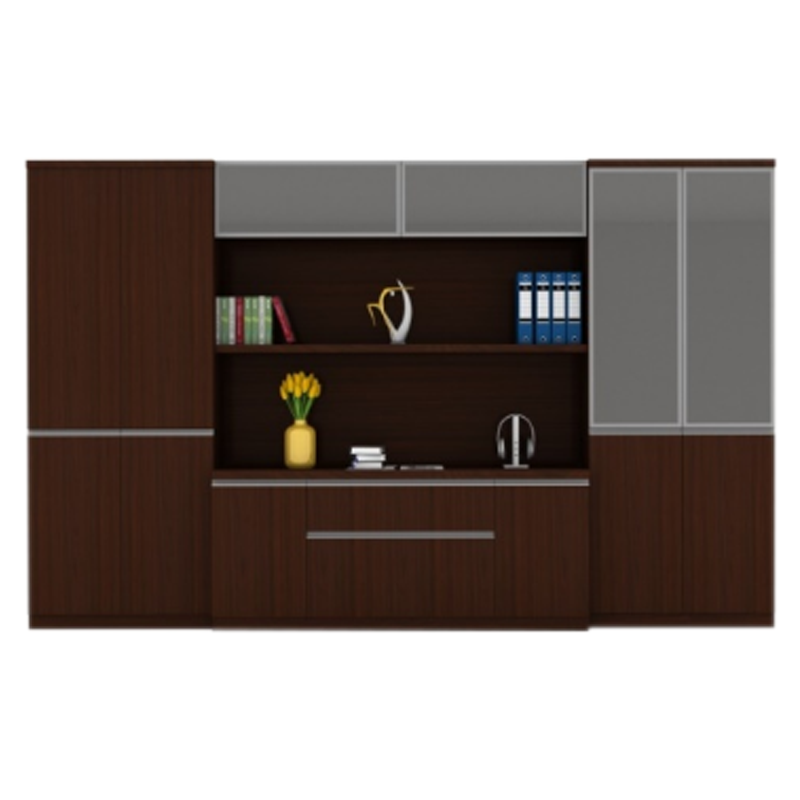 岳滩办公室文件柜书柜木质档案柜背景柜3600*500*2075mm[工厂现做 七天内发货]