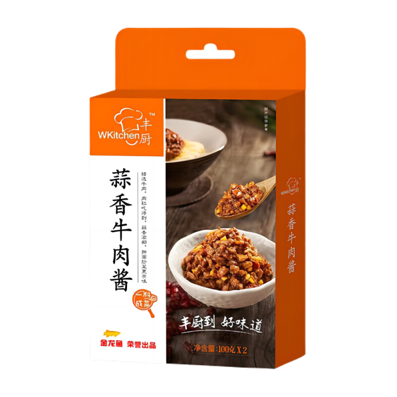 金龙鱼 丰厨预制菜调料包 炒菜调料包 丰厨蒜香牛肉酱200g