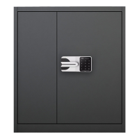 臻远 ZY-BMGH-19 保密柜密码锁文件柜档案资料柜 黑色单节智能密码锁带斗保密柜