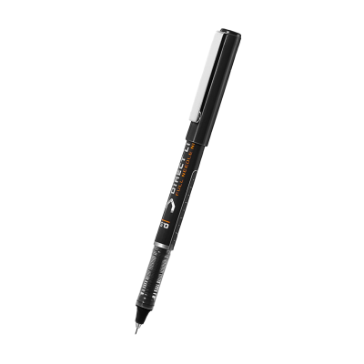 齐心 RP619 直液式走珠笔 全针管 0.5mm 12支/盒 黑
