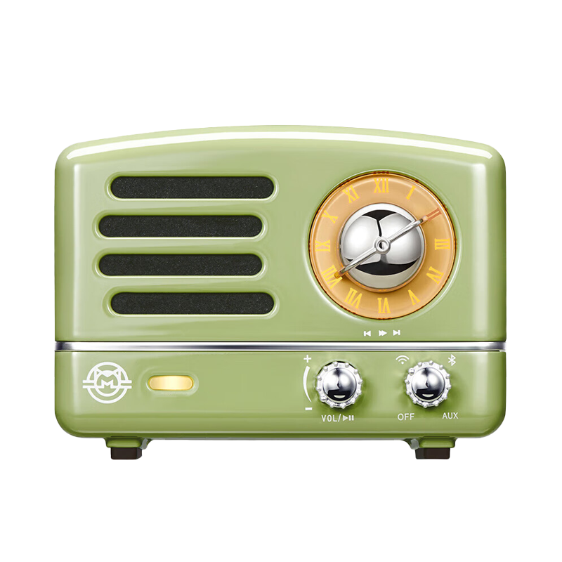 猫王收音机猫王妙播音箱小王子OTR-X场景氛围音箱WiFi无线便携蓝牙音响复古家用金属低音炮生日礼物