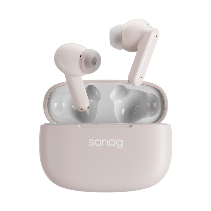 sanag塞那T80 ANC主动降噪蓝牙耳机真无线入耳式运动游戏T80