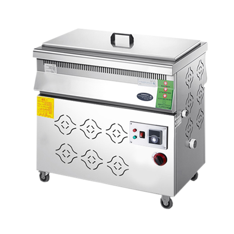 乐创商用油水分离油炸锅大容量薯条炸鸡油条摆摊燃气炸炉电炸串炉 立式燃气款35L