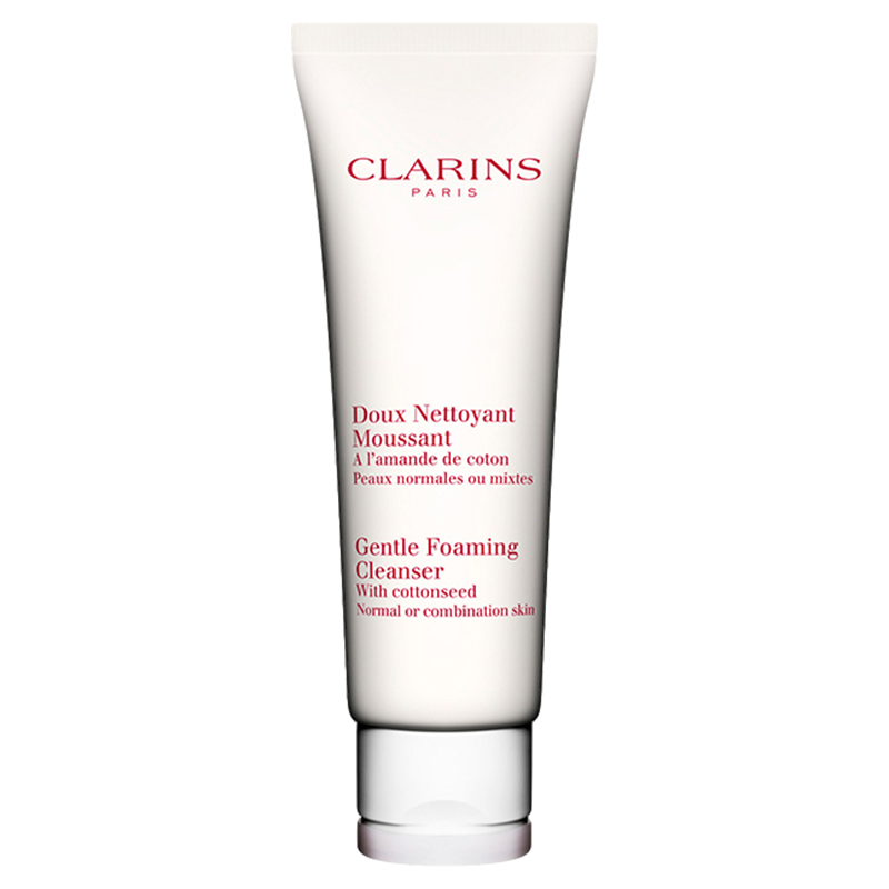 [棉花籽洗面奶]CLARINS 娇韵诗 温和泡沫洁面乳 125毫升 控油平衡 深层清洁 各种肤质通用