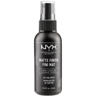 NYX 控油定妆黑色喷雾 60ml 雾面哑光妆感 定妆神器 妆感自然 服帖控油 MSS01#雾面妆效
