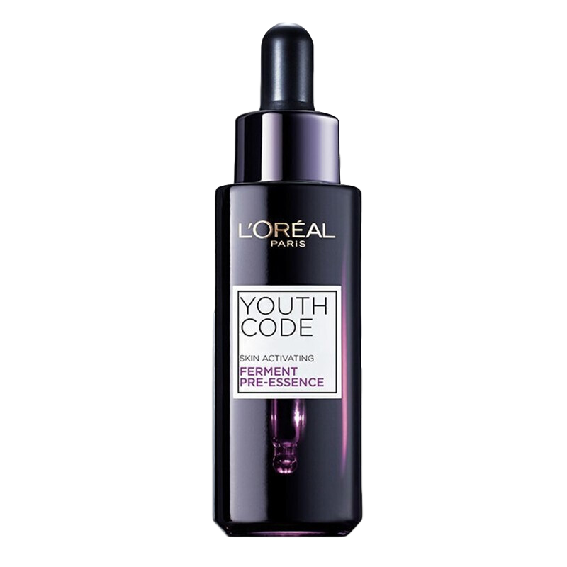 [30毫升]L'OREAL 欧莱雅小黑瓶精华 青春密码肌底液 30ml/瓶 黑精华液抗皱紧致酵素抗初老补水保湿面部