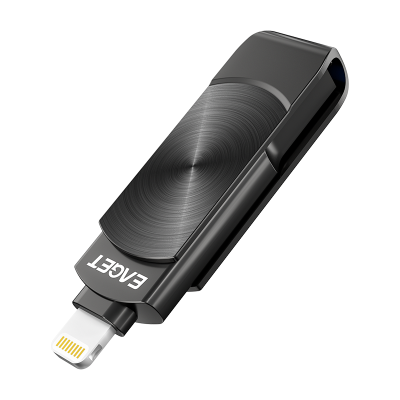 忆捷(Eaget)i66Plus苹果U盘 USB3.0 Lightning接口手机电脑两用优盘64G