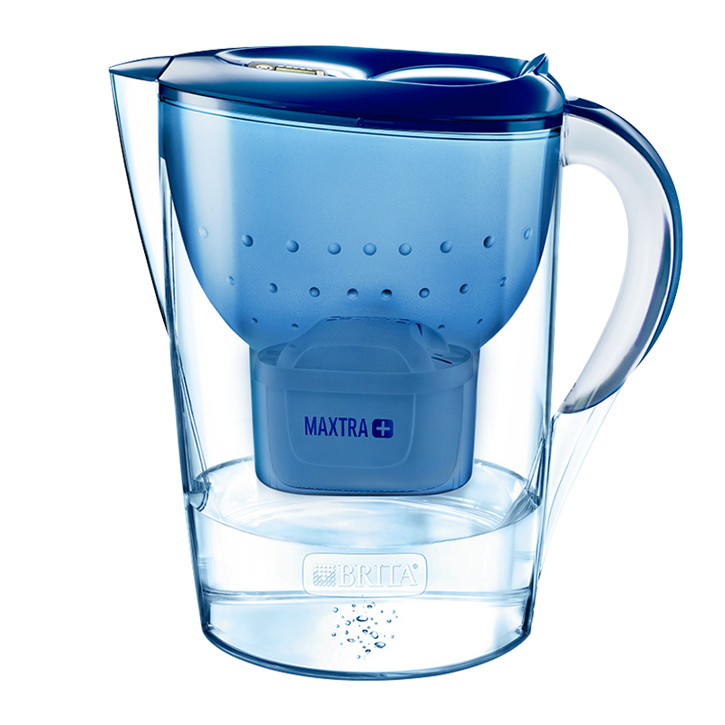 碧然德(BRITA)过滤净水器 家用滤水壶 净水壶 海洋系列3.5L蓝色一壶6芯装