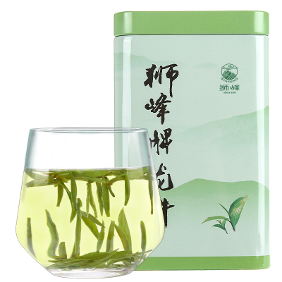 狮峰牌2024新茶龙井茶叶特级明前龙井43号正宗绿茶春茶罐100g