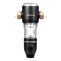 奥克斯AUX前置过滤器全自动反冲洗7T大流量全屋自来水家用净水器Q300(自行安装)