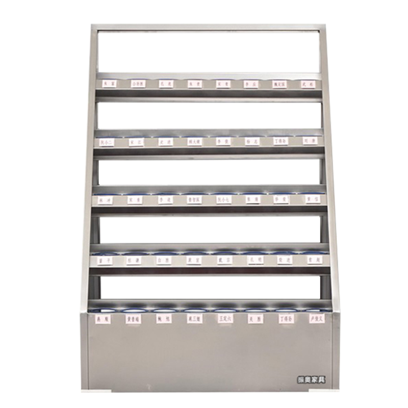 振奥 304不锈钢水杯架钢制活动室水壶杯柜/台(1250x850x590mm 40位水杯架)