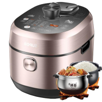 苏泊尔(SUPOR)电压力锅SY-50HC8Q鲜呼吸电压力锅 2200W一锅双胆 家用智能高压饭煲 5L 3-8人