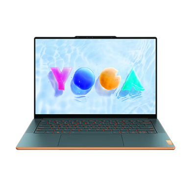 联想(Lenovo)YOGA Air14s 14.5英寸轻薄触控屏笔记本(R7-7840s 16GB 1T Win11 2.9K OLED 90Hz)日光映潮 商务家用办公学习