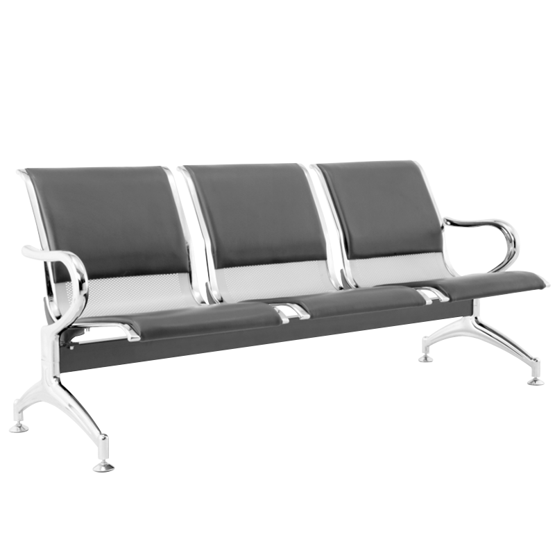 苏久冠三人位休息排椅医院诊椅公共座椅等候椅B款[工厂现做 7天内发货]