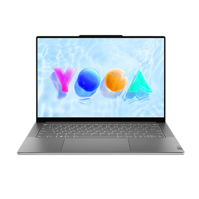 联想(Lenovo)YOGA Air14s 14.5英寸轻薄触控屏笔记本(R7-7840s 16GB 1T Win11 2.9K OLED 90Hz)水月银 商务家用办公学习