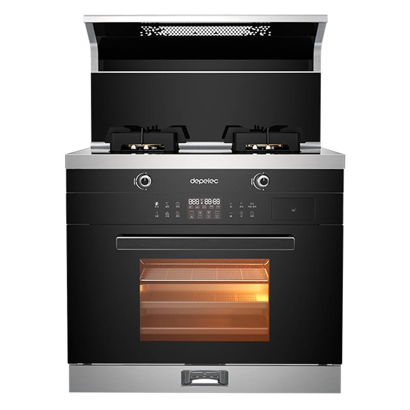 德普(Depelec)集成灶A1 一体灶 第三代集成灶 家用蒸烤消一体 侧吸下排式烟机 蒸烤箱集成灶