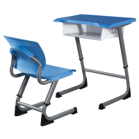 苏佰卓中小学生辅导培训家用学习课桌椅活动钢塑B款[工厂现做 7天内发货]