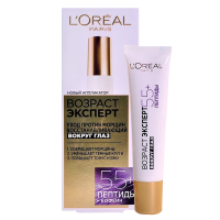 欧莱雅(LOREAL)眼霜 金致臻颜抗皱眼霜15ml 紧致滋润保湿细纹干纹