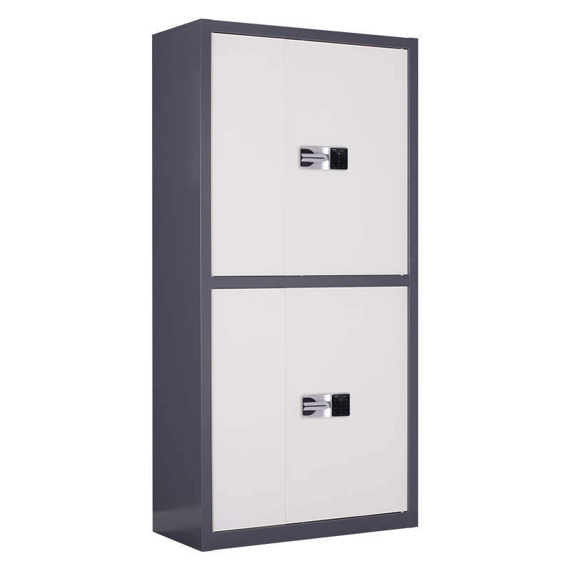 翌嘉 YJ-20055 保密柜套色档案柜资料柜通双节智能密码锁