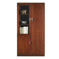 峰汇园办公室背景柜非对称文件柜木质展示储物柜900*420*2000mm[工厂现做 7天内发货]