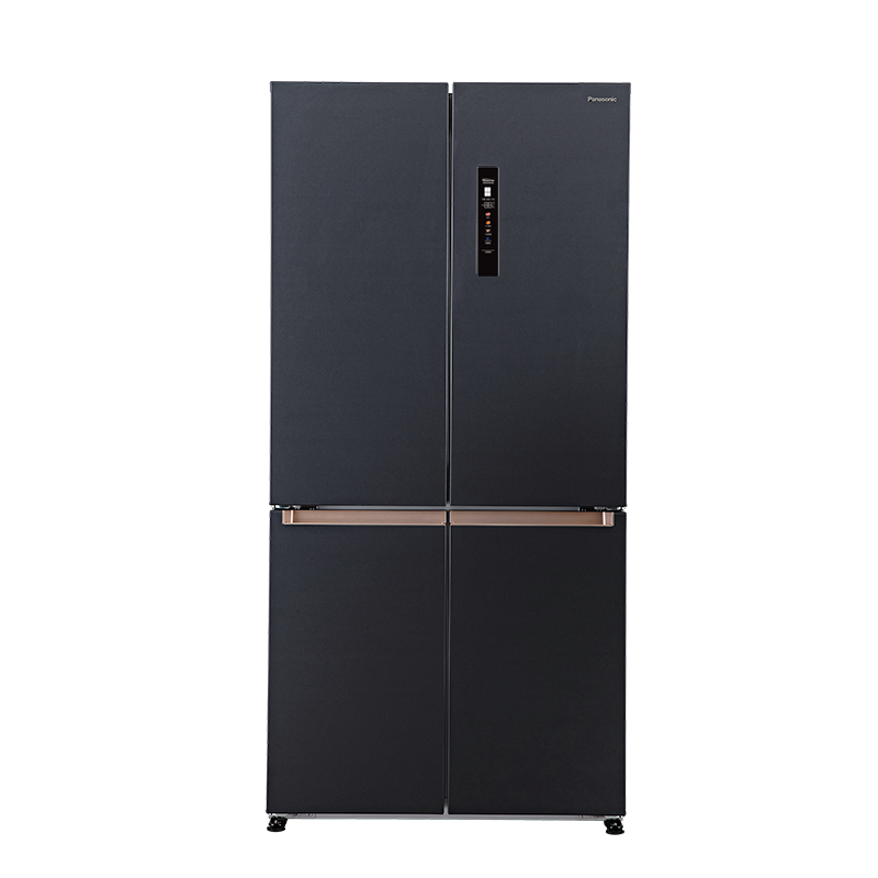 松下(Panasonic)575升纤薄自由嵌入大容量一级能效十字对开门冰箱风冷无霜双循环净味变温NR-EW58CPA-S