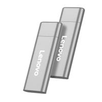 联想(Lenovo) 256G 移动硬盘固态(PSSD)USB3.0接口 ZX1Mini系列 银色/红色