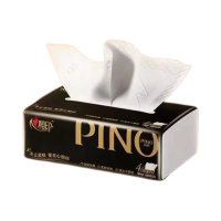 心相印品诺抽纸家用餐巾纸面巾纸四层90抽8包*2提
