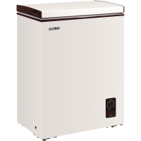 白雪冷柜BD/C92DS家用小冰柜2023象牙白冷冻冷藏转换冷冻箱
