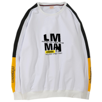 狮臣SHICHEN 2023年男士卫衣新款秋季韩版圆领套头卫衣青少年男士上衣休闲潮流宽松时尚百搭卫衣男装