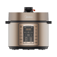 美的(Midea)电压力锅 全智能家用全自动多功能预约大容量双内胆5L电饭煲 MY-50RZC01 (5升)