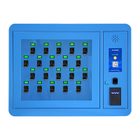 DXBG智能钥匙柜指纹刷卡密码钥匙箱单位车辆钥匙管理箱壁挂落地式壁挂式20位