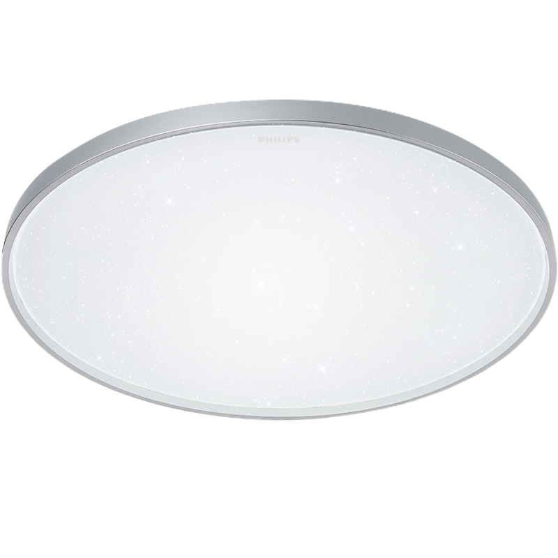 飞利浦LED吸顶灯 现代简约温馨卧室客厅书房照明餐厅灯大厅顶灯夜灯可调光色圆形灯具灯饰 星环