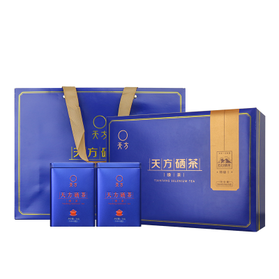 2025年新茶春茶安徽天方茶叶300g/盒特级Ⅰ硒茶绿茶 明前高山绿茶 礼盒装茶叶