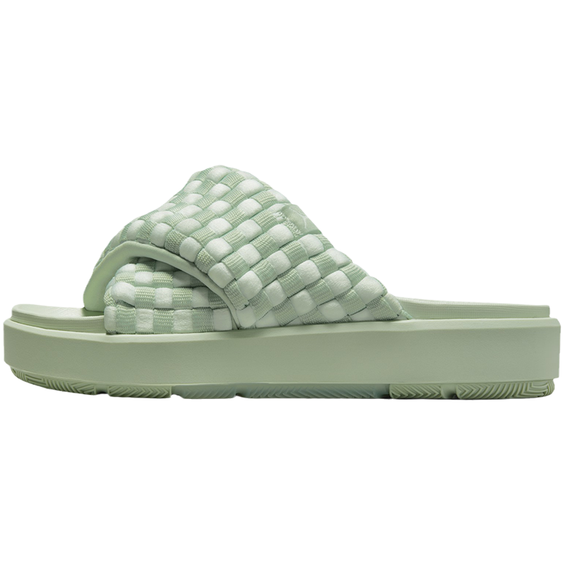 Jordan Sophia Slide 潮流舒适编织 运动拖鞋 女款 绿DO8863300