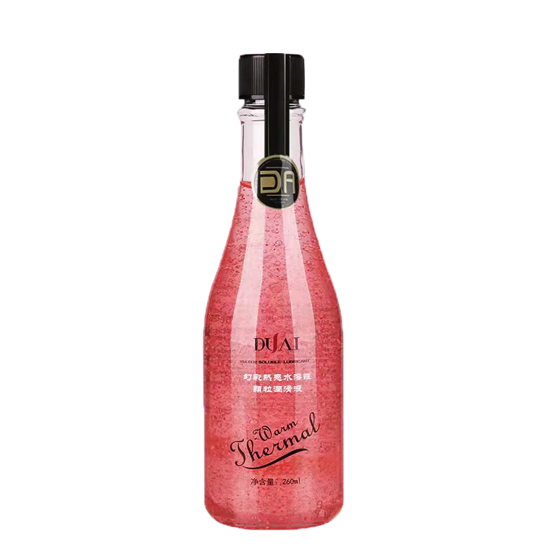 独爱 幻彩颗粒润滑液 快感热感倍润人体润滑油 男女性房事水溶润滑剂 夫妻房事成人情趣用品热感润滑液260ml