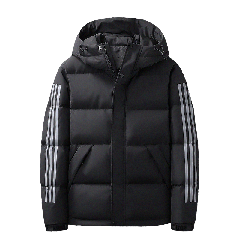 蒙洛里克棉衣2023男冬季加厚保暖连帽棉袄潮防风羽绒棉服外套5608