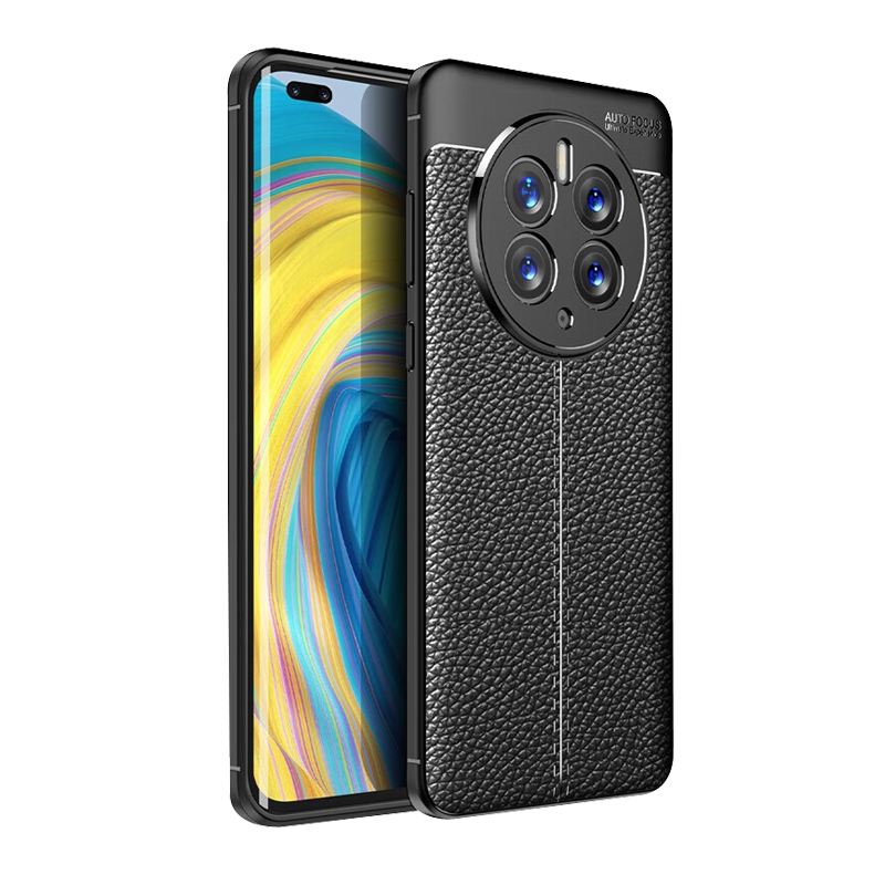 安美宝 华为mate60pro手机壳Mate50E防摔mate60保护套5g版硅胶皮纹mate40pro+个性创意商务