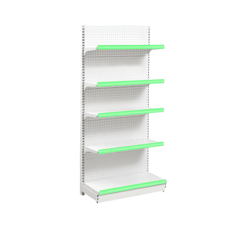 域赢超市货架便利店药店组合连体货架双面加厚款主架5层 900*900*1950