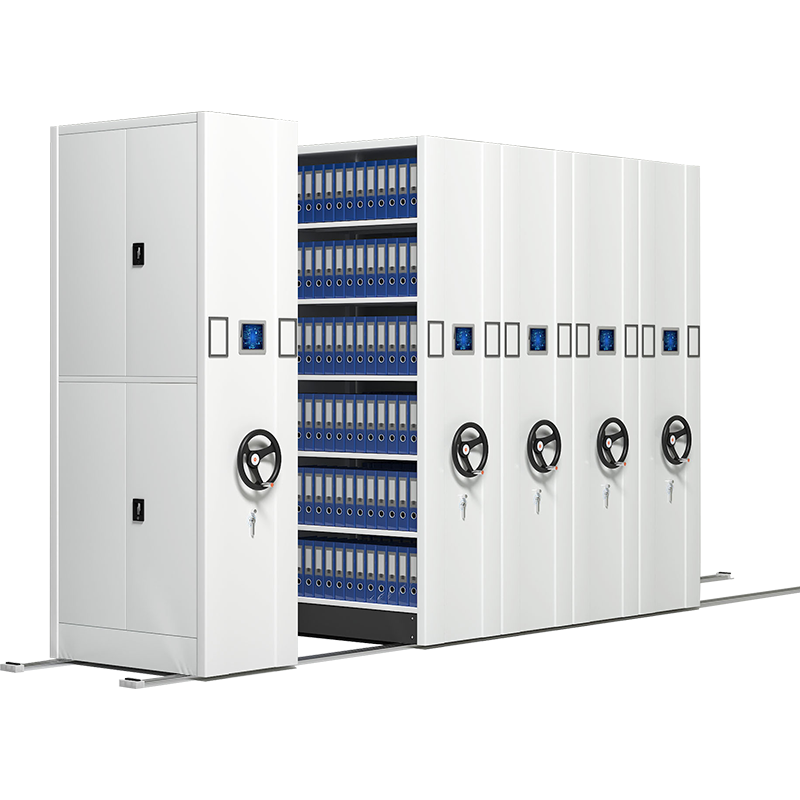 翌嘉 YJ-20080 密集架钢制轨道移动档案柜智能一列一组