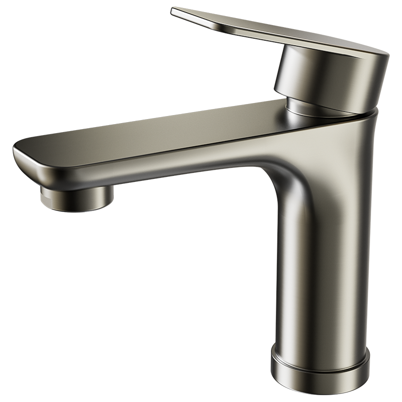 枪灰色不锈钢洗脸盆洗手盆卫生间冷热水龙头面盆台盆洗手池洗漱台