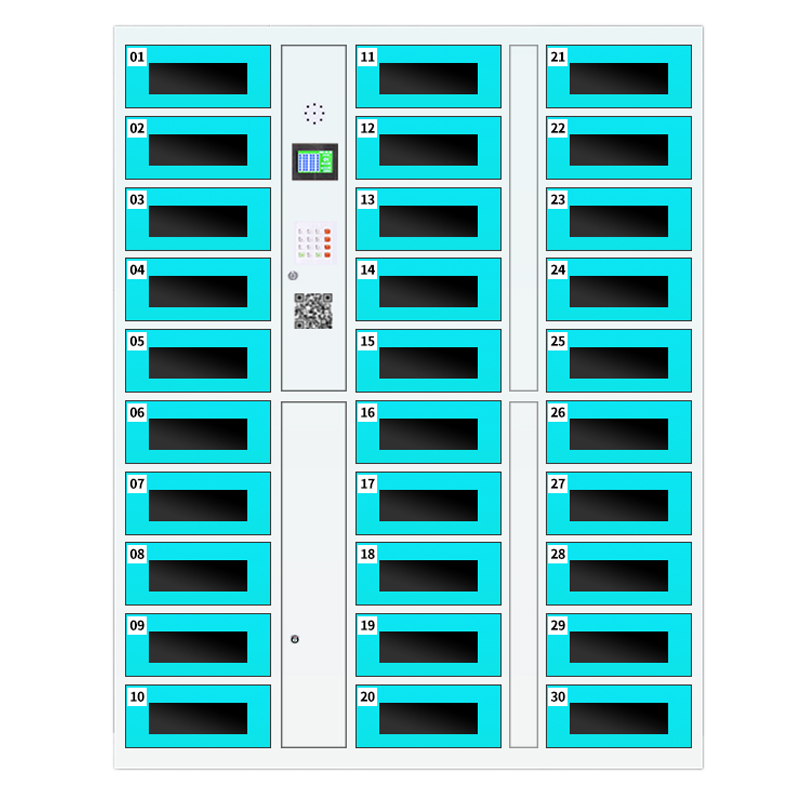 正斌平板电脑存放柜手机电脑寄存电子存包柜智能刷卡多门柜30门电脑存放柜(扫码型)